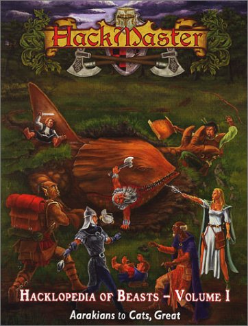 9781889182384: Hackmaster: The Hacklopedia of Beasts, Vol I by Team, The Hackmaster Development (2001) Paperback
