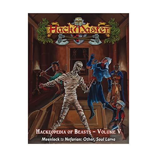 Beispielbild fr Hacklopedia of Beasts #5 - Meenlock to Nefarian - Other, Soul Larva (HackMaster (4th Edition)) zum Verkauf von Noble Knight Games