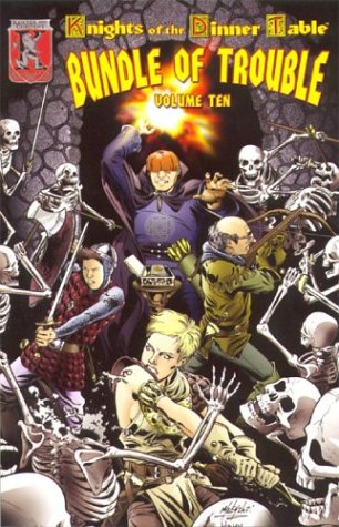 Stock image for Knights of the Dinner Table: Bundle of Trouble, Vol. 10 for sale by HPB Inc.