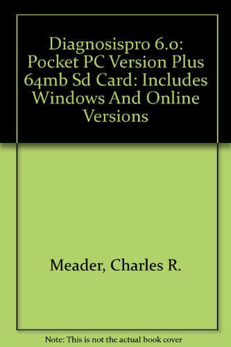 9781889185361: DiagnosisPro 6.0 (Pocket PC Version plus a 64MB SD Card)