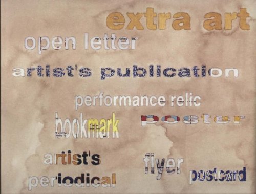 Beispielbild fr Extra Art: A Survey of Artists' Ephemera 1960 - 1999 zum Verkauf von Jeff Hirsch Books, ABAA