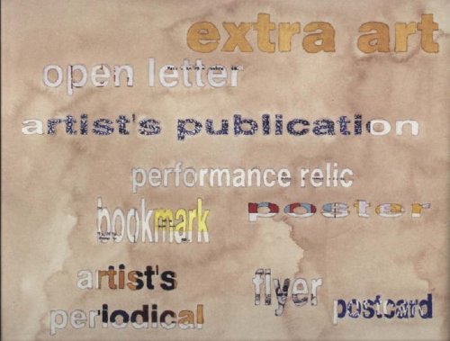 Imagen de archivo de Extra Art: A Survey of Artists' Ephemera 1960 - 1999 a la venta por Jeff Hirsch Books, ABAA