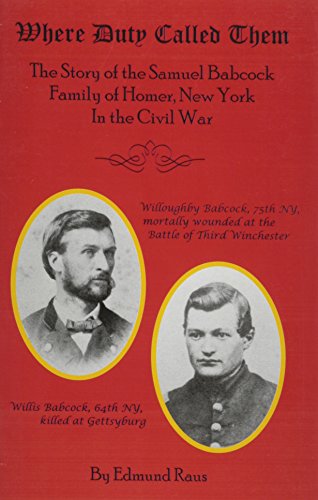 Beispielbild fr Where Duty Called Them: The Story of the Babcock zum Verkauf von Wonder Book