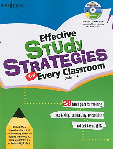 Stock image for Effective Study Stategies for Every Classroom for sale by Decluttr