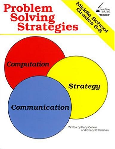 Problem Solving Strategies, Computation, Strategy, Communication, Middle School Grades 6-8,