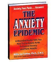 Stock image for The Anxiety Epidemic : A Wounded Healer Tells You How to Use Amino Acids to Control Anxiety and Panic Attacks for sale by Better World Books: West