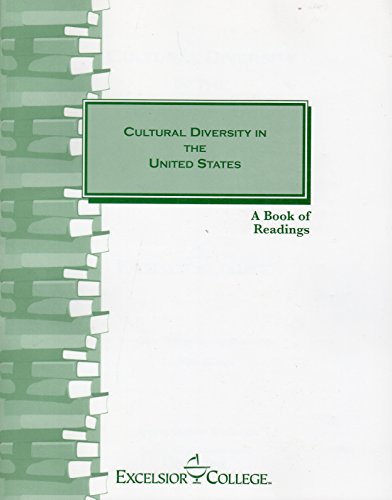 Imagen de archivo de Cultural Diversity in the United States Excelsior College Edition a la venta por Half Price Books Inc.