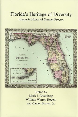 Beispielbild fr Florida's Heritage of Diversity; Essays in Honor of Samuel Proctor zum Verkauf von The Book Chaser (FABA)