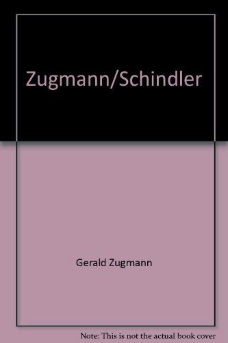 Stock image for Zugmann/Schindler for sale by modern-ISM