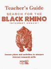 9781889651323: Search for the Black Rhino: Internet Coach : Lesson Plans and Activities to Sharpen Internet Research Skills