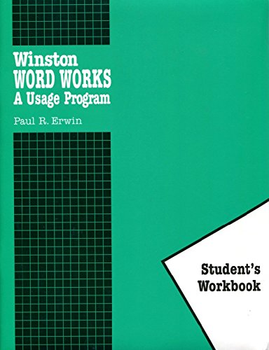 Stock image for Winston Word Works A Usage Program Student's Workbook for sale by Your Online Bookstore