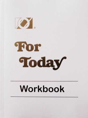 Stock image for For Today Workbook Overeaters Anonymous for sale by Patrico Books