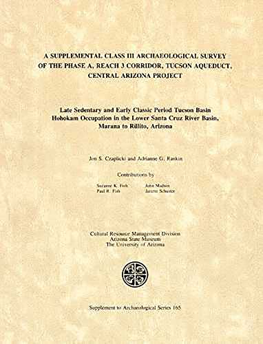 Imagen de archivo de A Supplemental Class III Archaeological Survey of a la venta por N. Fagin Books