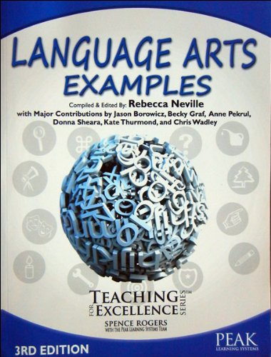 Stock image for Language Arts Examples (Teaching For Excellence) for sale by HPB-Red