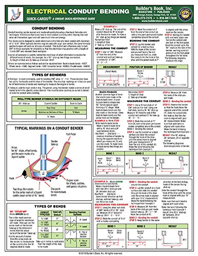 Imagen de archivo de Electrical Conduit Bending Quick-Card a la venta por GF Books, Inc.