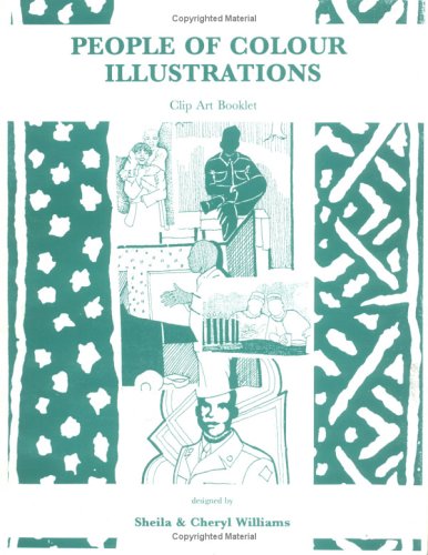 Stock image for People of Colour Illustrations: A Clip Art Booklet for sale by Revaluation Books