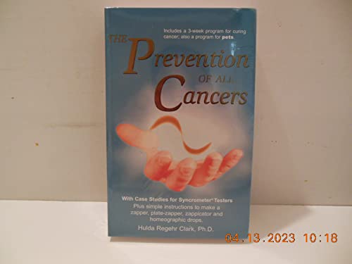 PREVENTION OF ALL CANCERS (new edition)