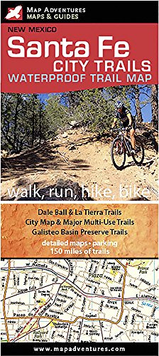 Beispielbild fr Santa Fe City Trails Map zum Verkauf von HPB-Movies