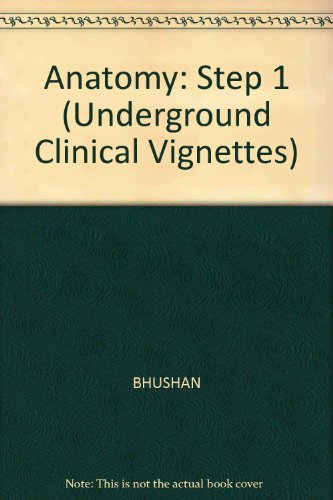 Stock image for Anatomy (Bhushan Underground Clinical Vignettes) for sale by HPB-Red
