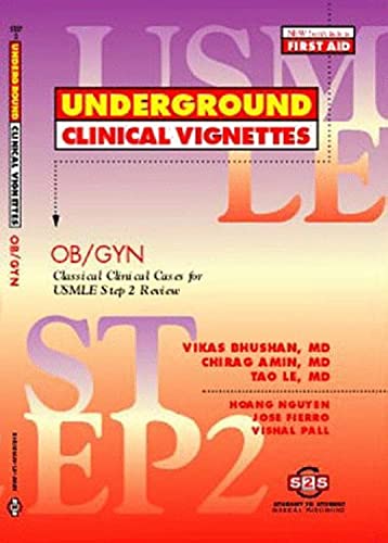 Beispielbild fr Underground Clinical Vignettes: Ob/Gyn, Classic Clinical Cases for USMLE Step 2 and Clerkship Review zum Verkauf von SecondSale