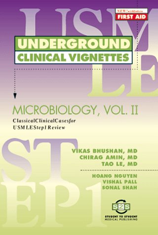 Stock image for Underground Clinical Vignettes - Microbiology Vol II for sale by SecondSale