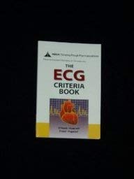 Beispielbild fr The Ecg Criteria Book zum Verkauf von Better World Books
