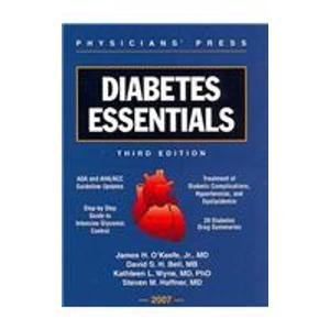 Imagen de archivo de Diabetes Essentials a la venta por HPB-Red