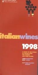 9781890142018: Italian Wines 1998