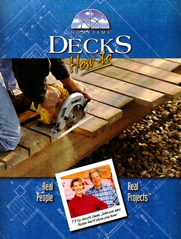 Imagen de archivo de Decks (Hometime How-To Series) a la venta por Wonder Book