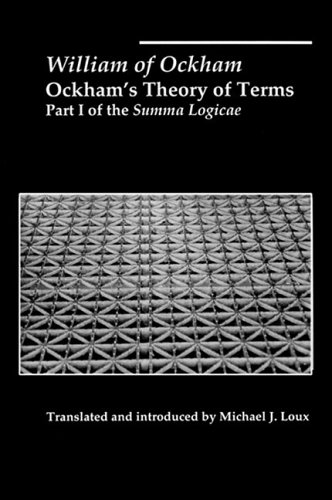 Beispielbild fr Ockham's Theory of Terms zum Verkauf von Daedalus Books