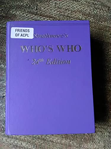 9781890347208: Strathmore's Who's Who (16th Edition (2010))