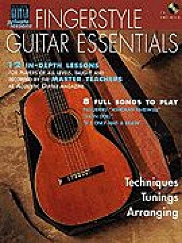 Beispielbild fr Fingerstyle Guitar Essentials (Acoustic Guitar Magazines Private Lessons) zum Verkauf von Seattle Goodwill