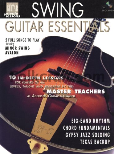 9781890490188: SWING GUITAR ESSENTIALS GUITAR BK/CD (Acoustic Guitar Magazine's Private Lessons)