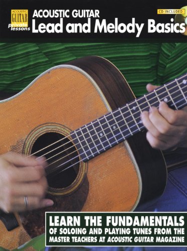 Stock image for Acoustic Guitar Lead and Melody Basics (Acoustic Guitar Magazine's Private Lessons) for sale by Jenson Books Inc