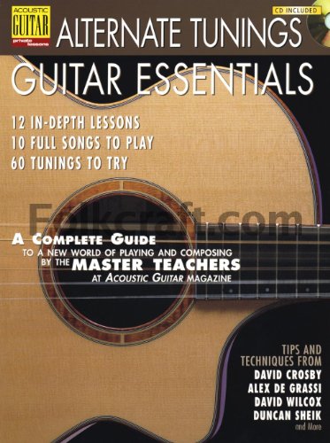 Beispielbild fr Alternate Tunings Guitar Essentials (Acoustic Guitar Magazine's Private Lessons) zum Verkauf von HPB-Ruby