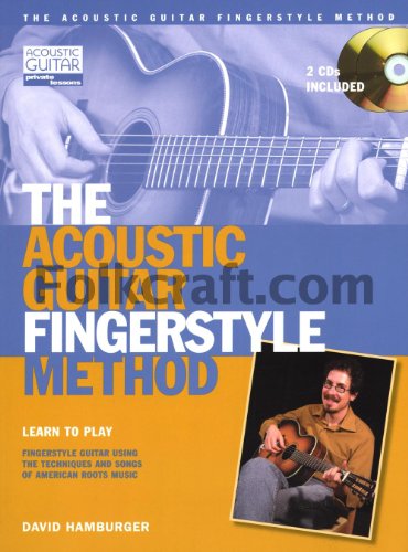 Stock image for Acoustic Guitar Fingerstyle Method: Book with Online Audio (Acoustic Guitar Private Lessons) for sale by HPB-Ruby