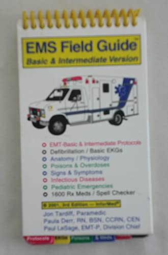 Imagen de archivo de EMS Field Guide: Basic & Intermediate Version, 3rd a la venta por a2zbooks