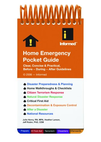 Stock image for Home Emergency Pocket Guide for sale by Byrd Books