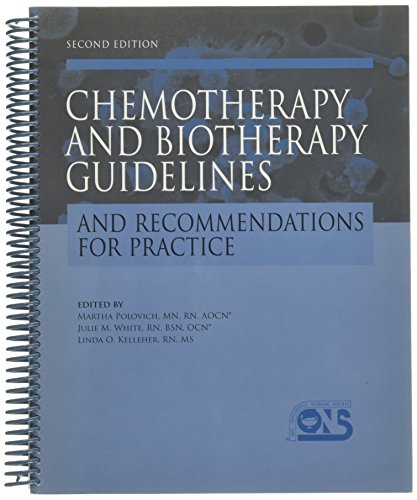 Stock image for Chemotherapy and Biotherapy Guidelines and Recommendations for Practice (second edition) for sale by SecondSale