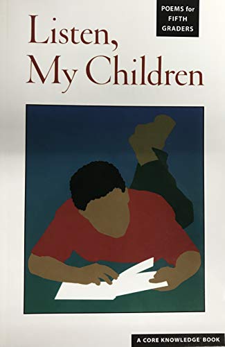 Imagen de archivo de Listen, My Children : Poems for Fifth Graders a la venta por Better World Books