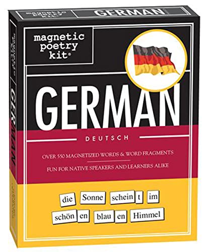 Stock image for The German Kit-Magnetic Poetry (German Edition) for sale by Ergodebooks