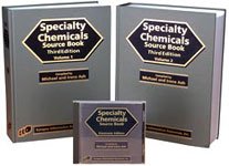 Stock image for Specialty Chemicals Source Book (2 Volumes) for sale by Mispah books