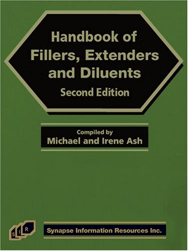 Stock image for Handbook of Fillers, Extenders, and Diluents, Second Edition for sale by dsmbooks