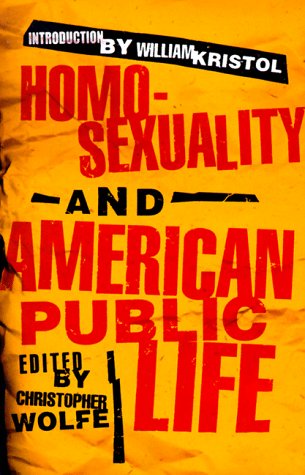 Stock image for Homosexuality and American Public Life for sale by HPB-Red