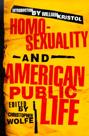 Beispielbild fr Homosexuality and American Public Life zum Verkauf von ThriftBooks-Dallas