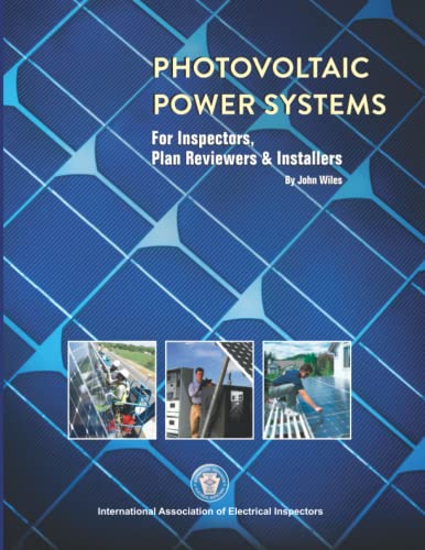 Stock image for Photovoltaic Power Systems for Inspectors and Plan Reviewers, NEC-2014 for sale by GF Books, Inc.