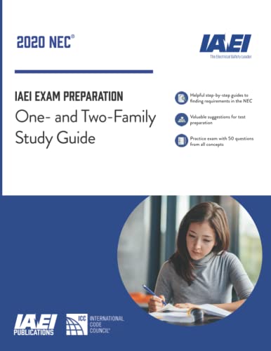 Stock image for One- and Two-Family Study Guide, NEC-2020: IAEI Exam Prep for sale by GF Books, Inc.