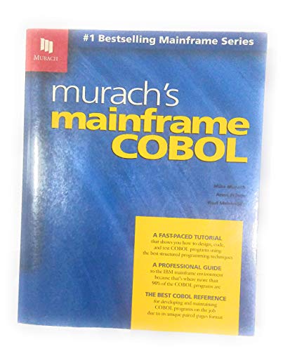 Imagen de archivo de Murach's Mainframe COBOL a la venta por HPB-Red