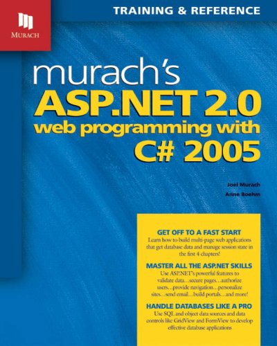 Beispielbild fr Murach's ASP.NET 2.0 Web Programming with C# 2005 zum Verkauf von Wonder Book