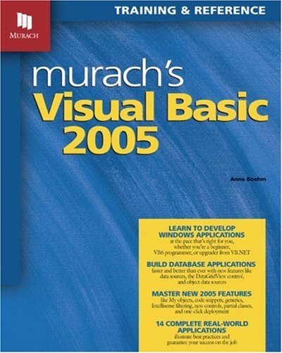 Imagen de archivo de Murach's Visual Basic 2005 a la venta por Better World Books